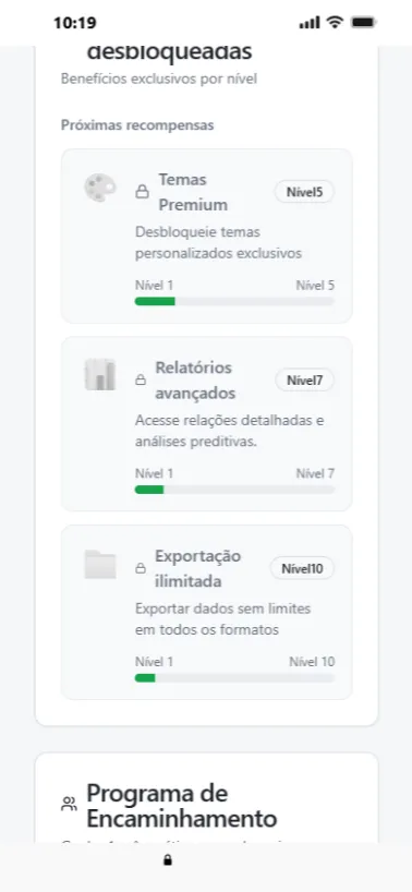 Programa de emagrecimento - App criado com AppMagic